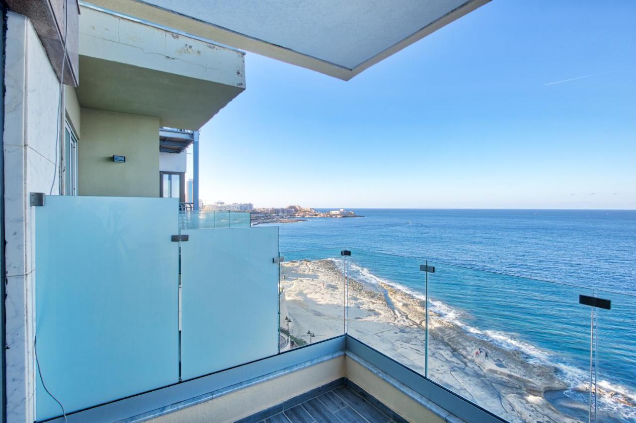 Seafront Sliema Apartment With Balcony & Sea Views By Jl Dış mekan fotoğraf